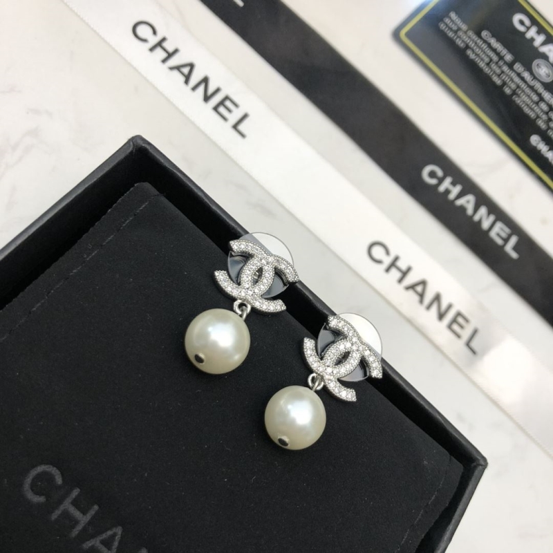 Ch*el earrings